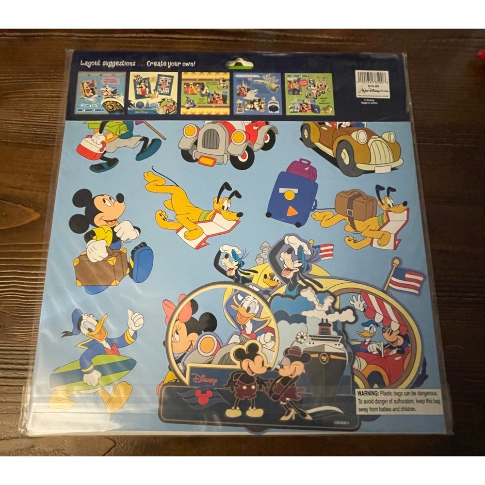 Vintage Disney Cruise Line DCL Scrapbooking Kits 12x12 Lot Of 3 2005, 2007, 2008 - Picture 3 of 7
